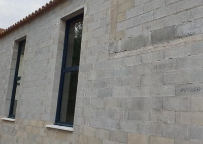 Menuiseries aluminium Maugin pour une maison neuve à Marseille